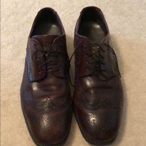 Cole Haan Red/Brown Dress Wing Tips